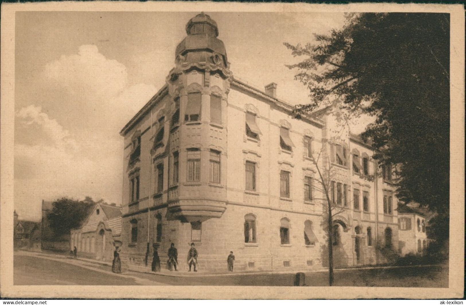 Ansichtskarte Germersheim Offiziersgebäude 1919 - Germersheim