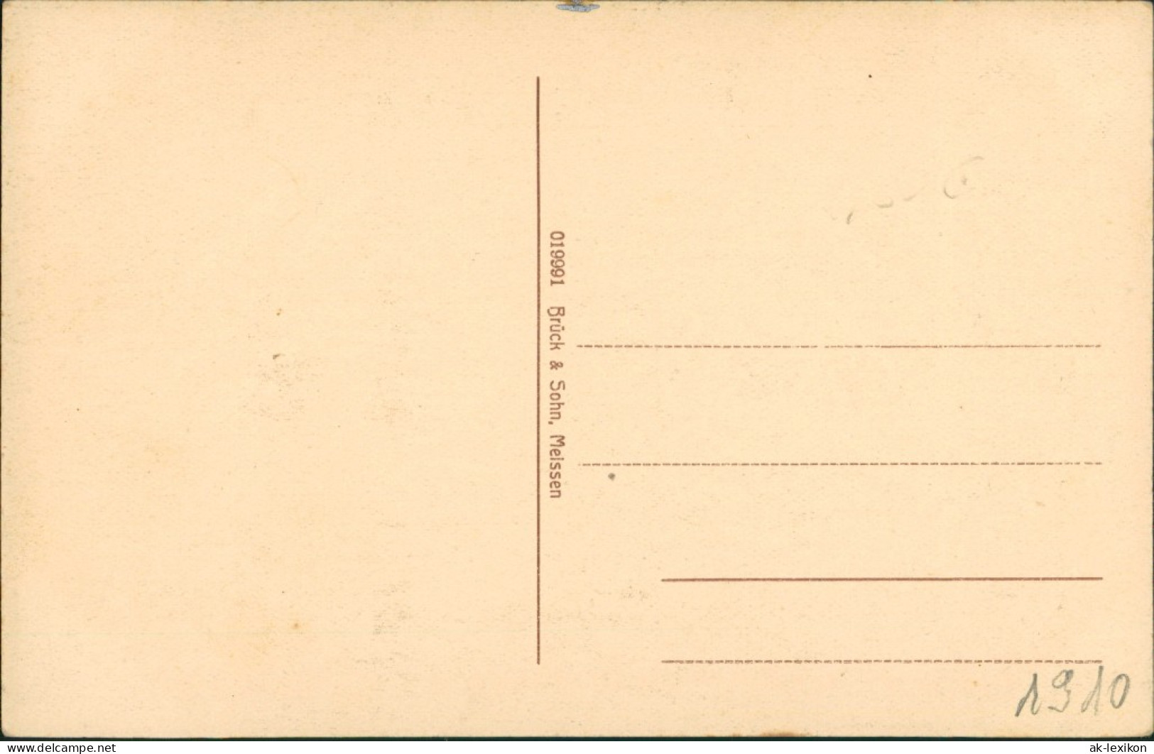 Ansichtskarte Rochsburg-Lunzenau Schloß Rochsburg Umland, Ansicht 1910 - Lunzenau