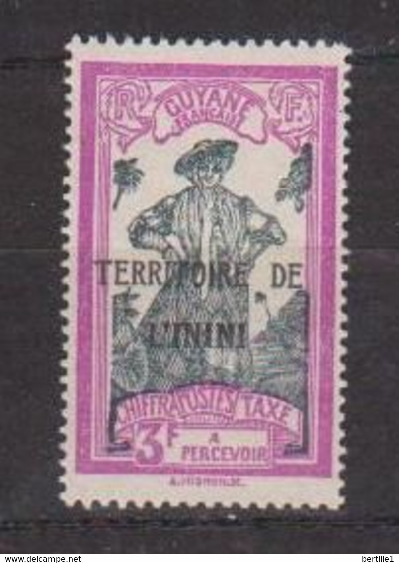 ININI        N°  YVERT TAXE 9 NEUF SANS GOMME      ( SG 02/47 ) - Unused Stamps