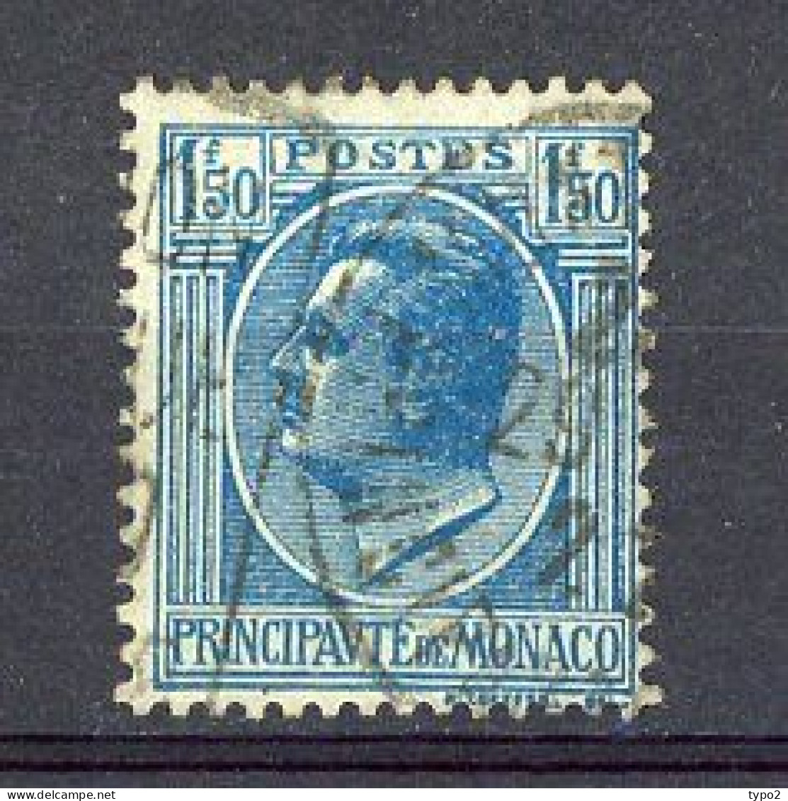 MONACO - Yv. N°99  (o)  1f50   Louis II Cote 2,4 Euro BE  2 Scans - Gebraucht