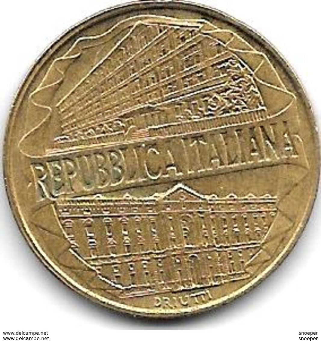 *italy 200 Lire 1996  Km 184  Unc - 200 Liras