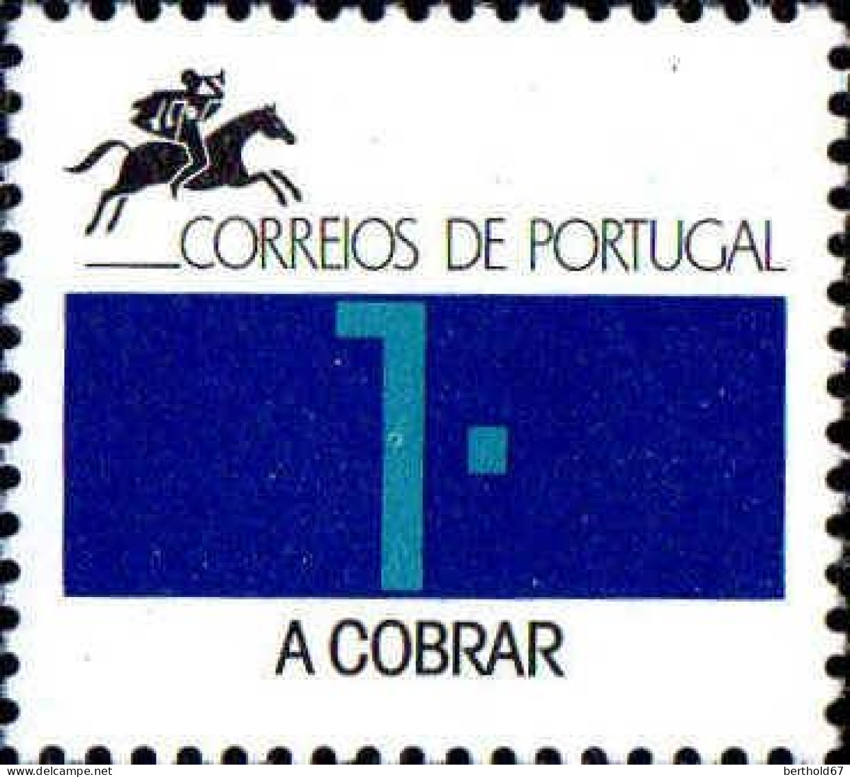 Portugal Taxe N** Yv: 86/89 Emblème De La Poste & Chiffres - Ongebruikt