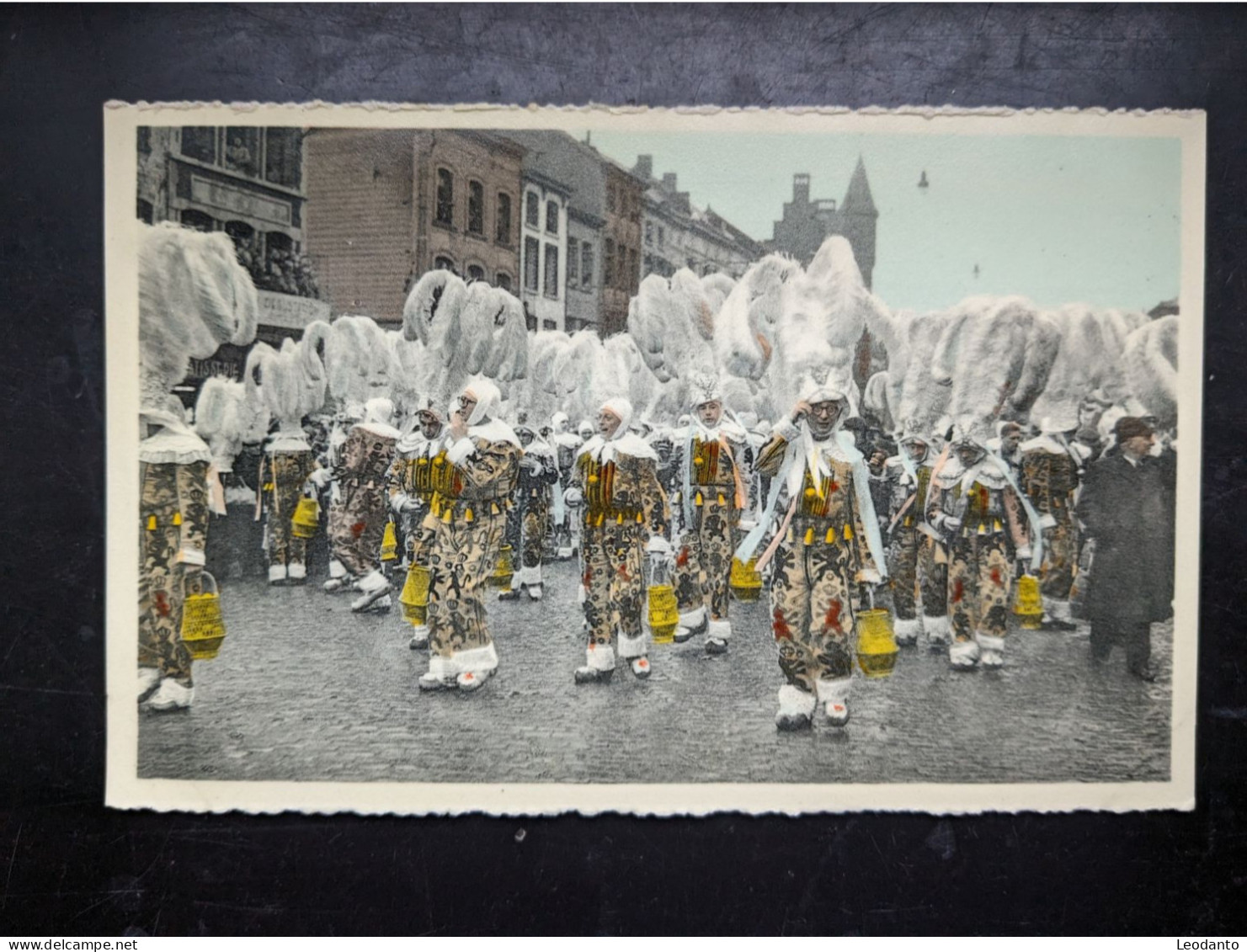 8 Cartes CPA Couleur Carnaval De Binche Artcolor (non Circulé) - Binche