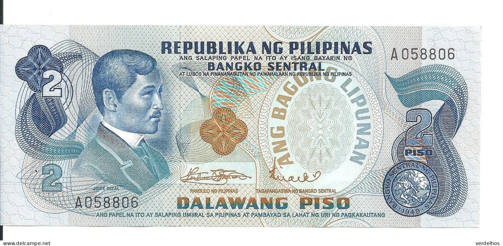 PHILIPPINES 2 PISO ND UNC P 152 A - Philippinen