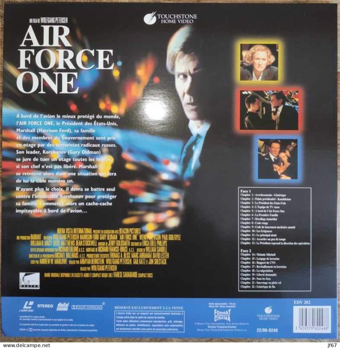 Air Force One (Laserdisc / LD) - Autres Formats