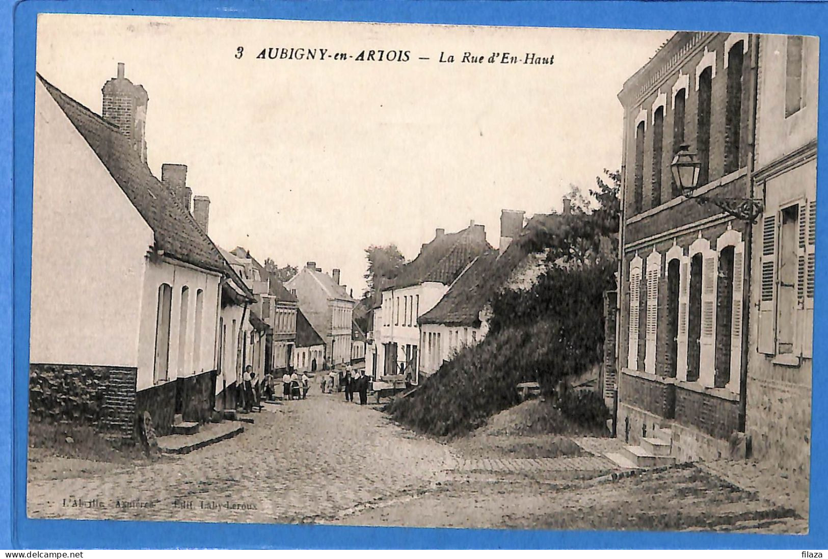62 - Pas De Calais - Aubigny En Artois - LA Rue D'En - Haut (N14960) - Aubigny En Artois