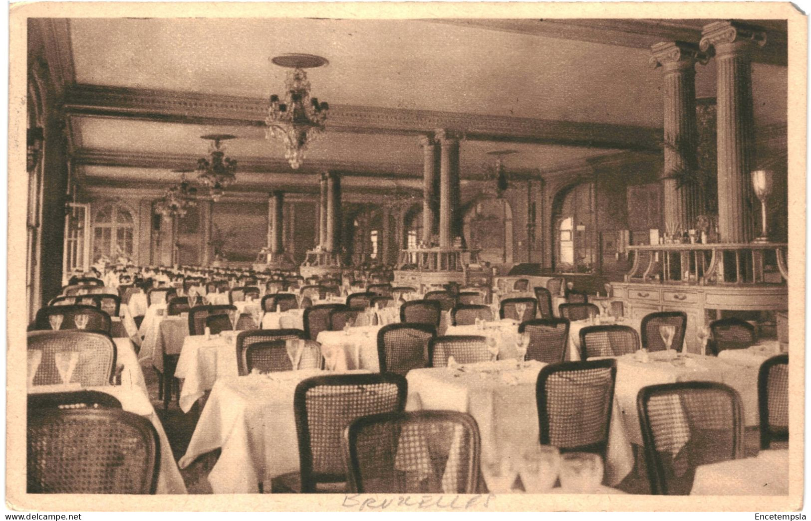 CPA Carte Postale Belgique Bruxelles Au Bon Marché Restaurant   VM78007 - Cafés, Hotels, Restaurants