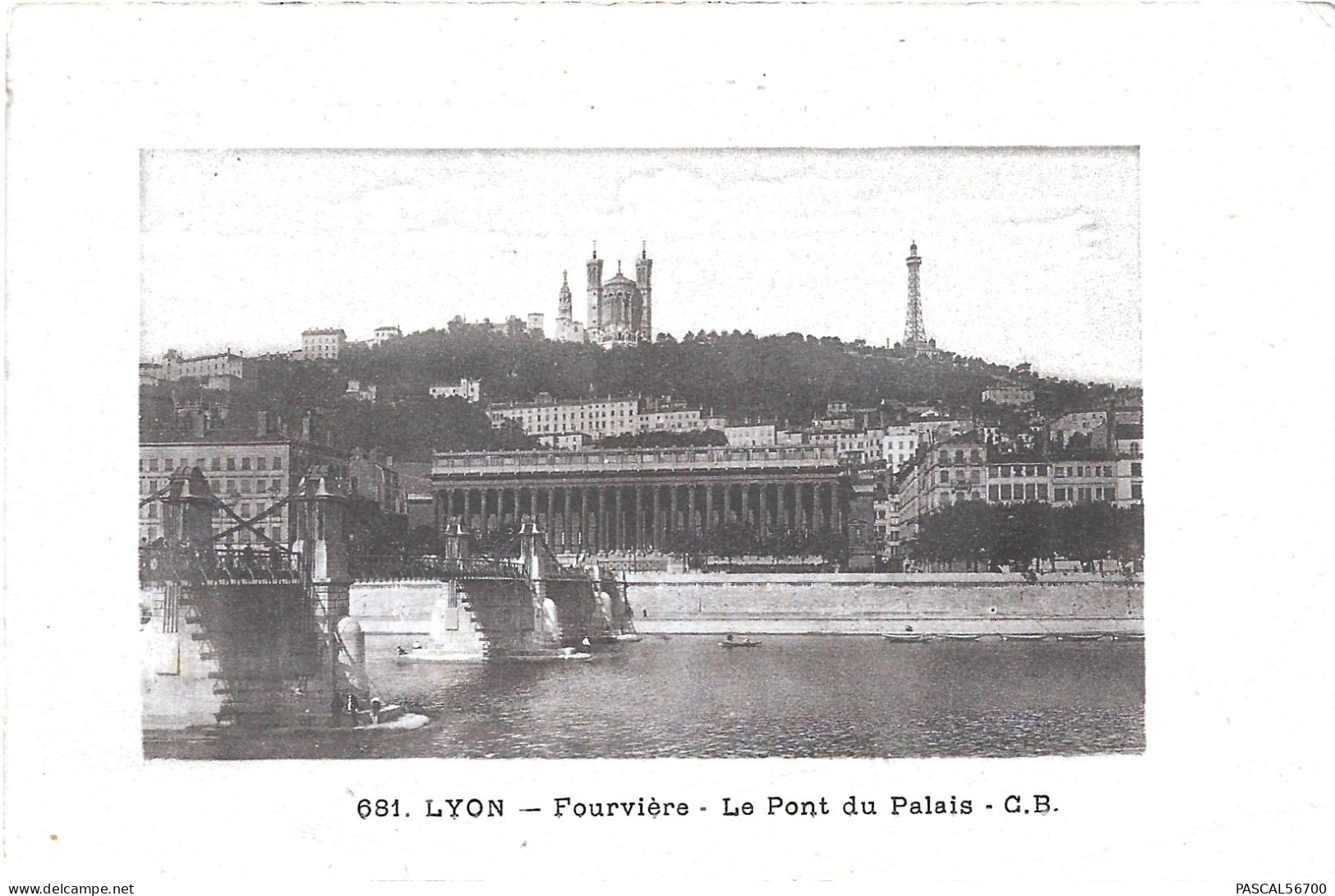 CPA LYON - FOURVIERE - LE PONT DU PALAIS *** PRIX EN BAISSE*** - Lyon 5