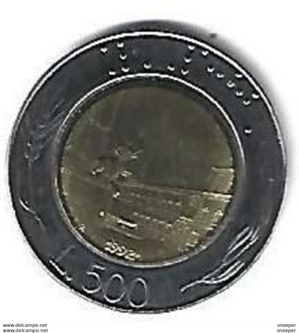 *italy  500 Lire 1992 Km  160   Xf+/ms60 - 500 Lire