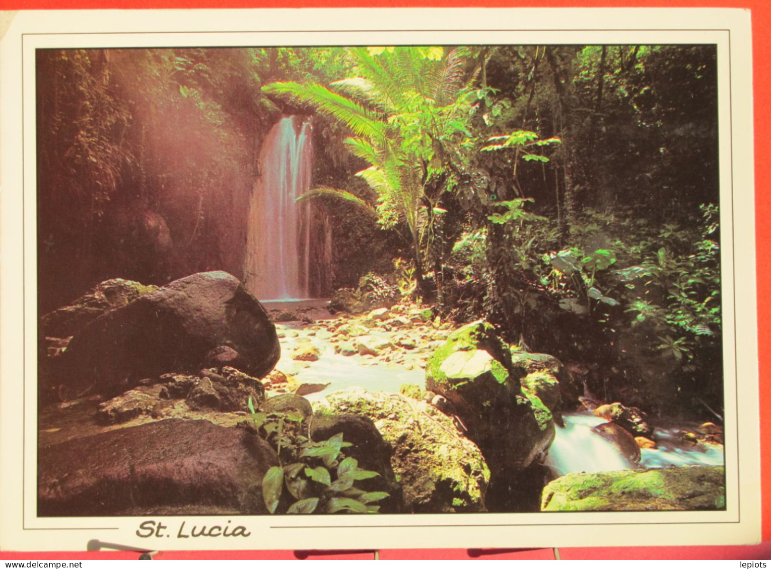 Antilles - Sainte Lucie - Diamond Falls - Soufriere - Santa Lucia