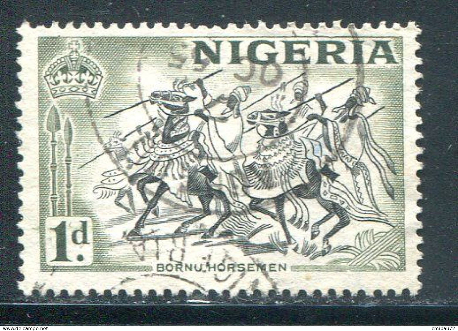 NIGERIA- Y&T N°77- Oblitéré - Nigeria (...-1960)