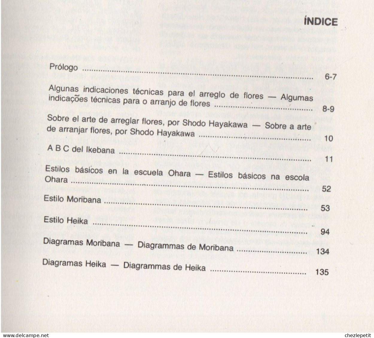 IKEBANA DE JAPON SHODO HAYAKAWA 1993 - Práctico