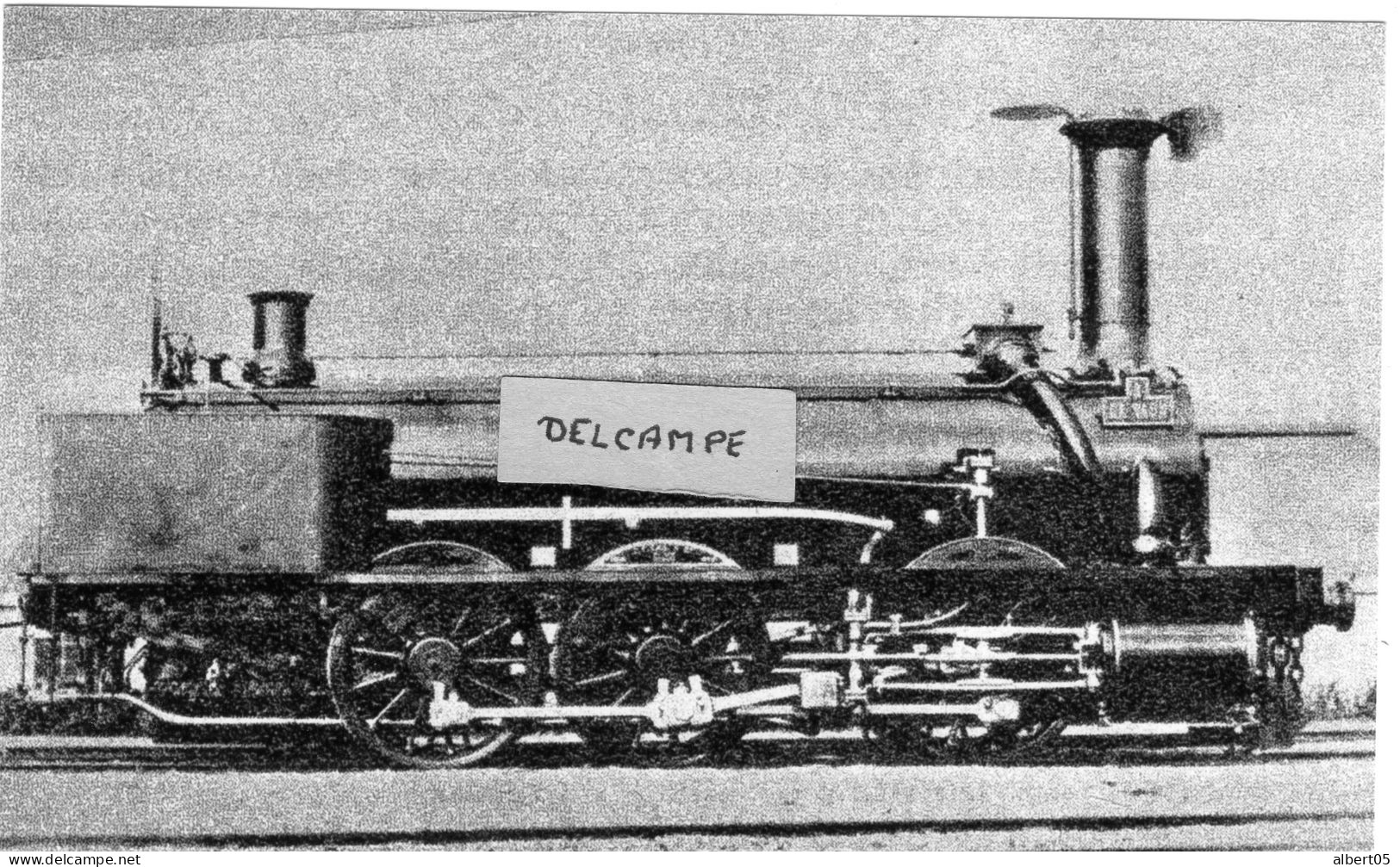 Locomotive 030 N° 1 " La Vaux " Jura-Simplon Et CFF, Retirée En 1916 - Autres & Non Classés