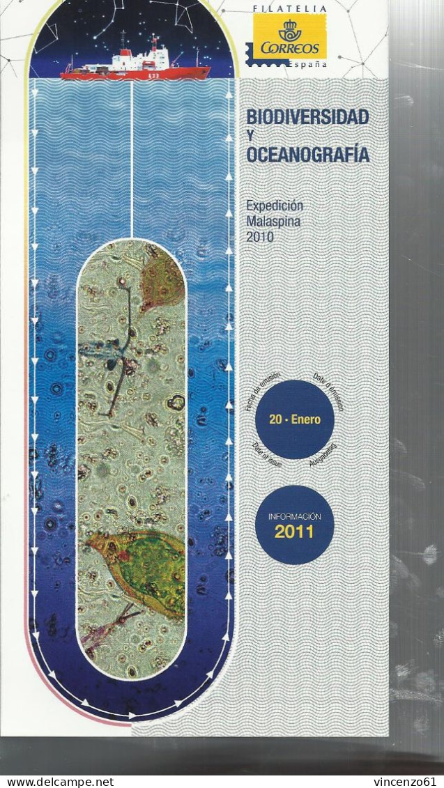 2011 Espana Bollettino Biodiversidad Y Oceanografia - Environment & Climate Protection