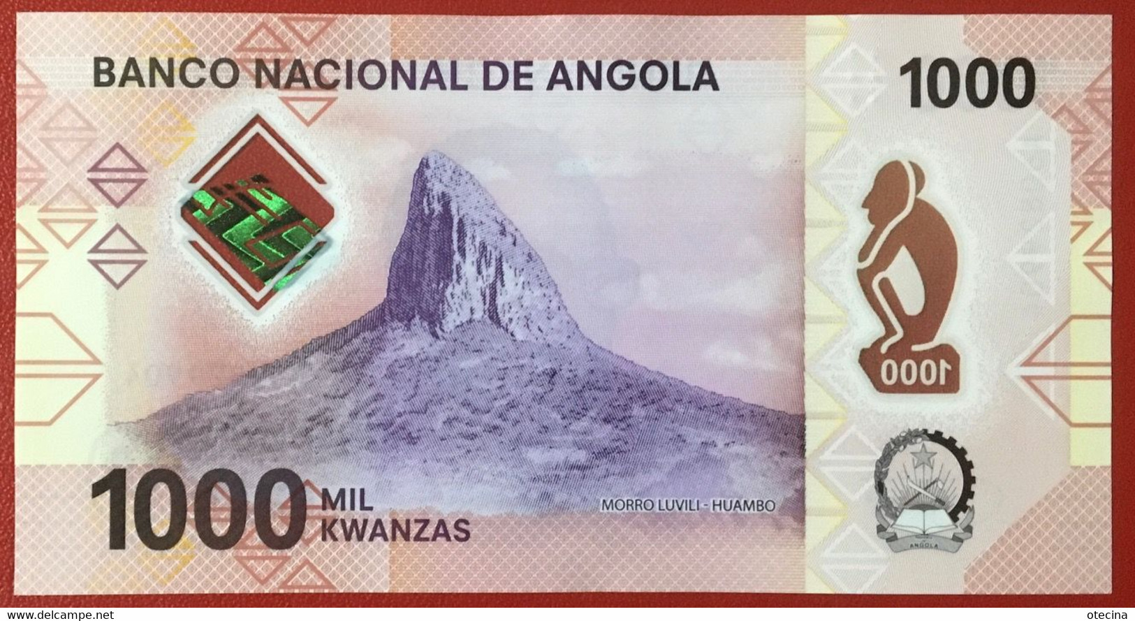 ANGOLA 1000kwz UNC Avril 2020 P#161a - Angola