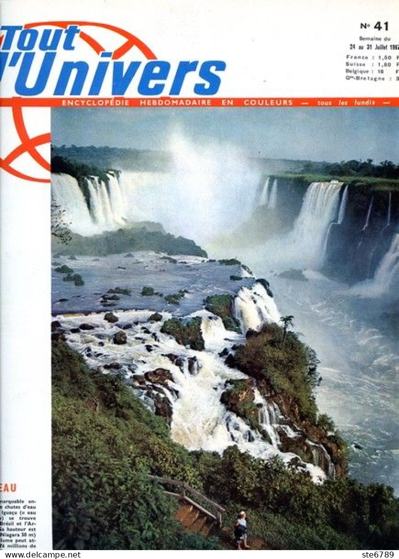 Tout L'univers 1967 N° 41 Secourisme , Parcs Nationaux USA , Temps Des Menestrels , Rapaces Nocturnes , La Dentell - Informations Générales