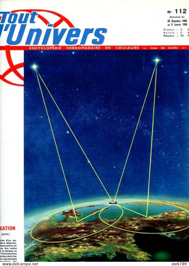 Tout L'univers 1968 N° 112 Villes USA , Le Gorille , Grece Histoire , Dupleix , Commerce Industrie Venise , - General Issues