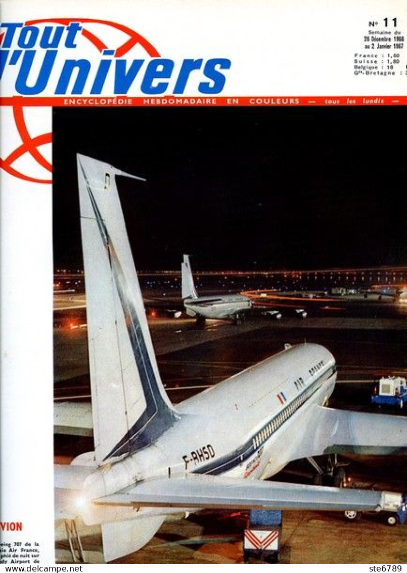 Tout L'univers 1967 N° 11  Les Gratte Ciel , Louis IX , Les Reptiles , Le Chataignier , Villes De Suisse , Socrate - General Issues