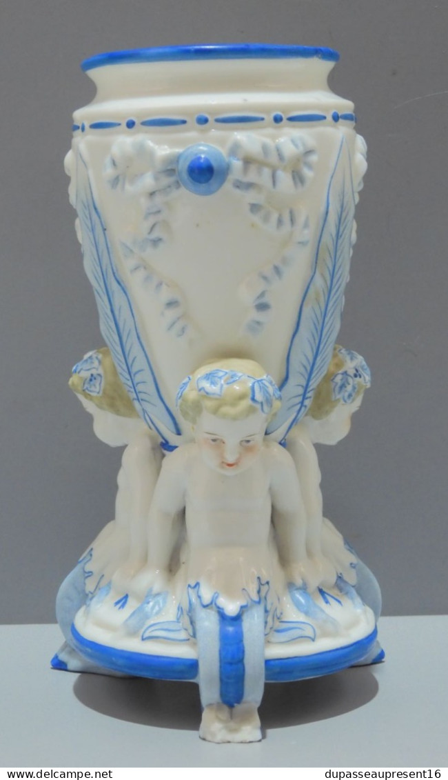 -JOLI ANCIEN VASE PORCELAINE KPM MANUFACTURE ROYALE De PORCELAINE De BERLIN      E - KPM (DEU)