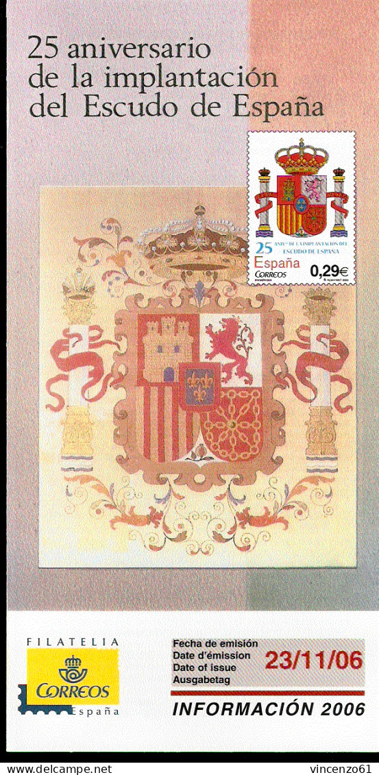 2006 Bollettino Bulletin Escudo De Espana - Briefe U. Dokumente