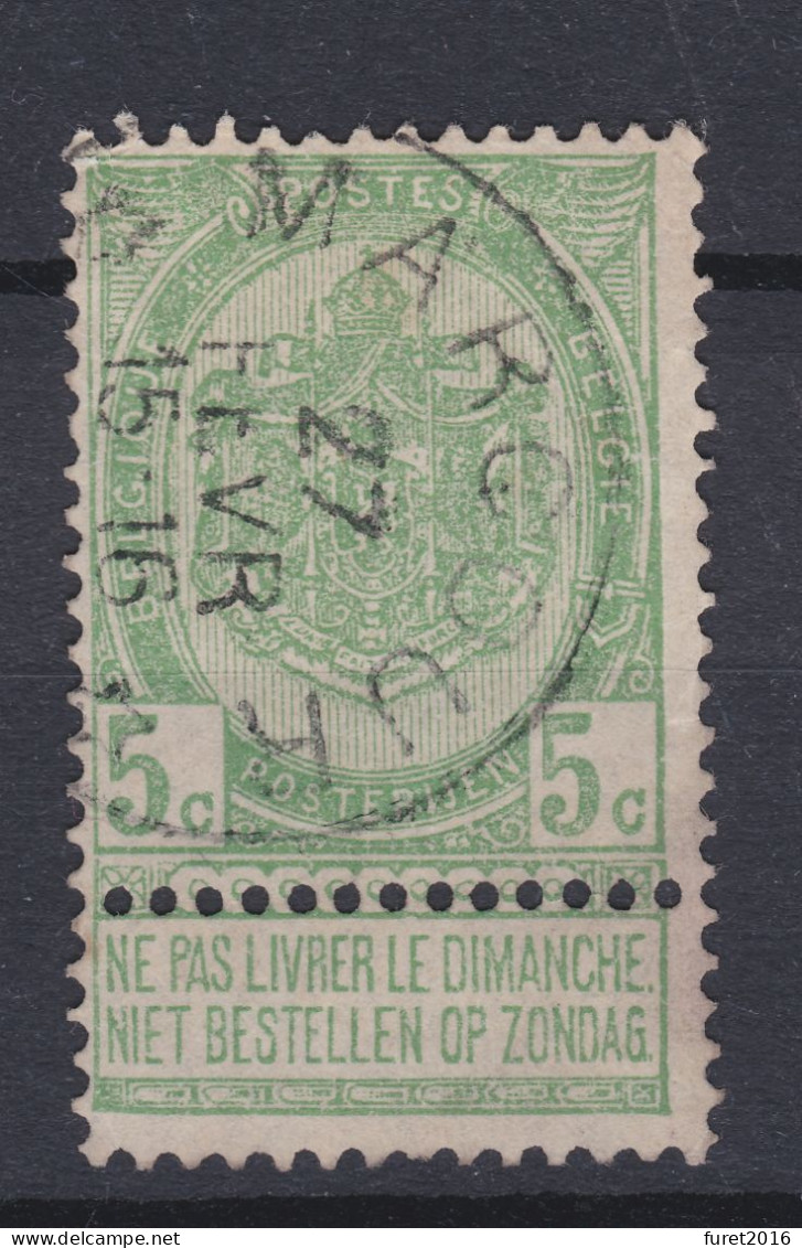 N° 56  * MARCOUR * Sterstempel Depot Relais - 1893-1907 Coat Of Arms