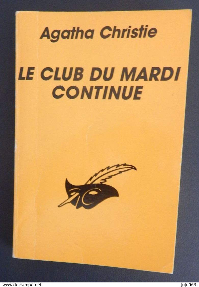 LE CLUB DU MARDI CONTINUE D AGATHA CHRISTIE BON ETAT - Agatha Christie