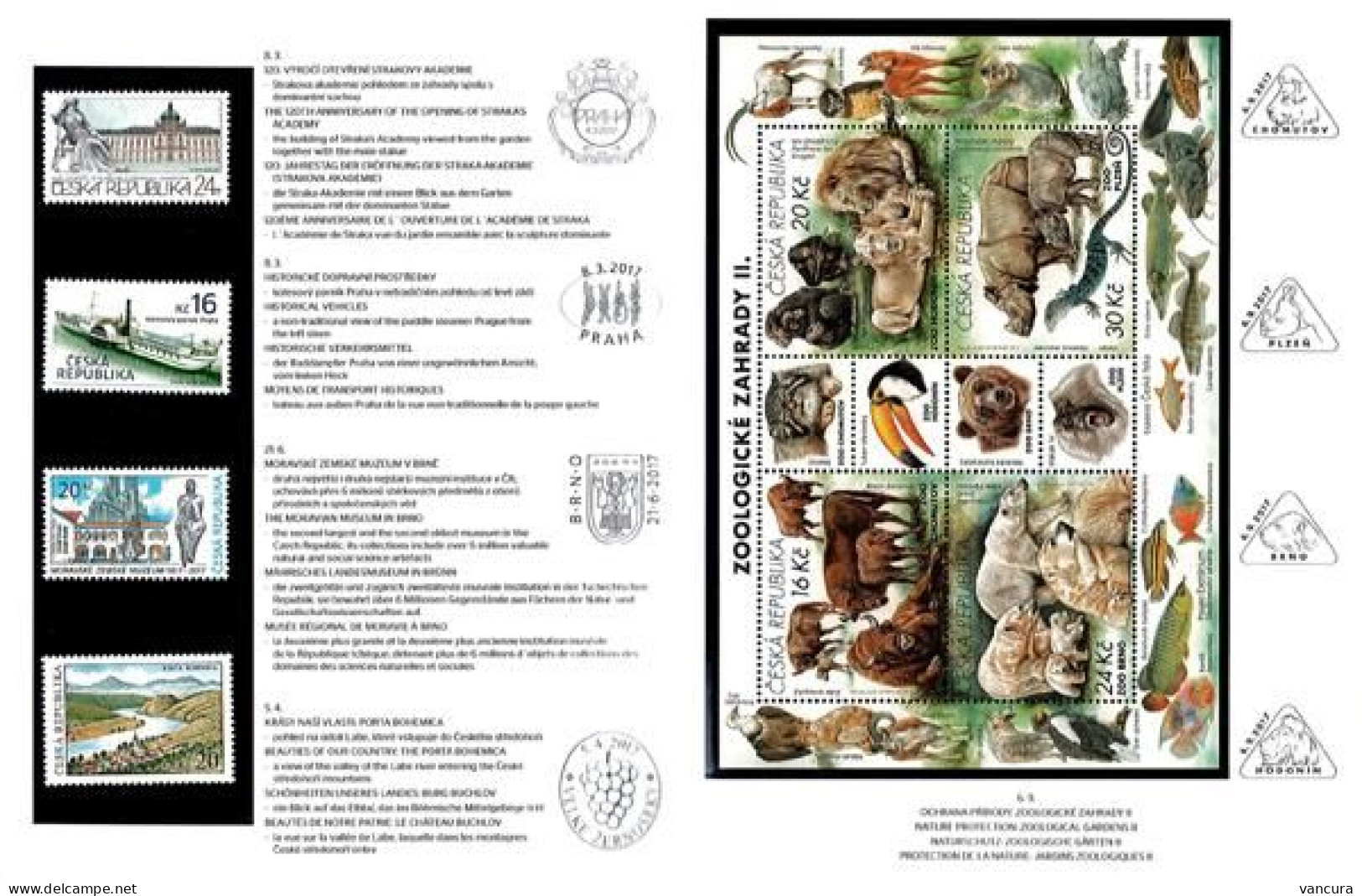 Czech Republic Year Book 2017 With The Blackprint - Años Completos