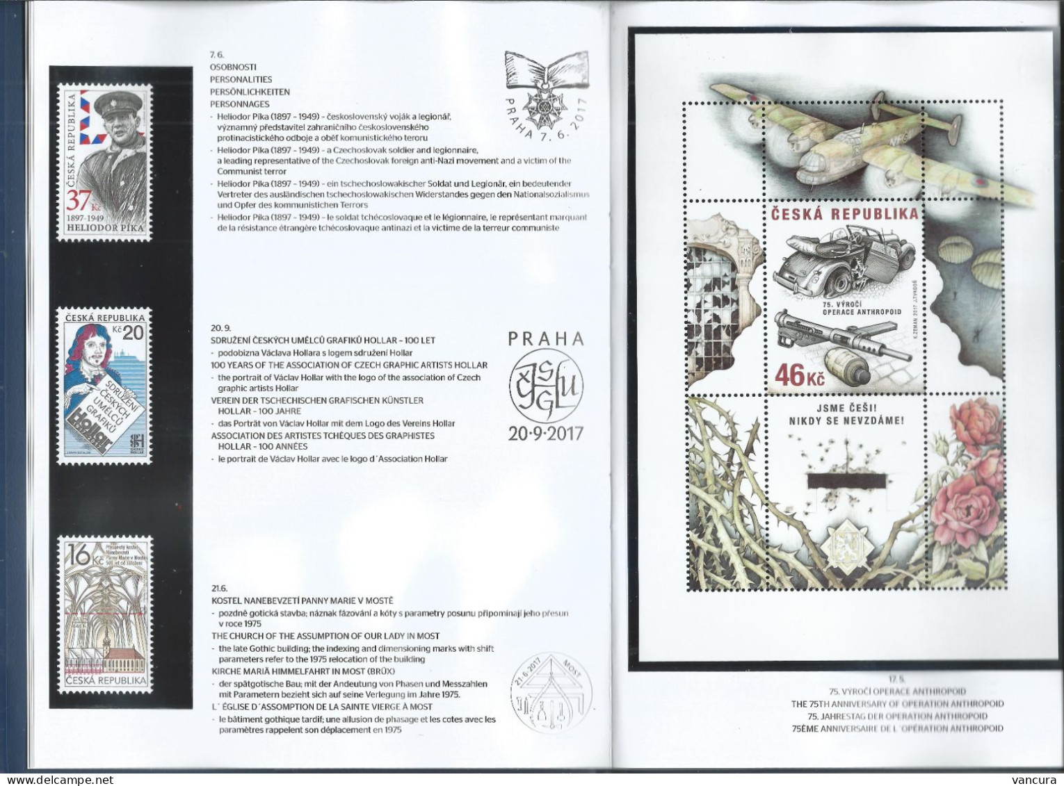 Czech Republic Year Book 2017 with the blackprint