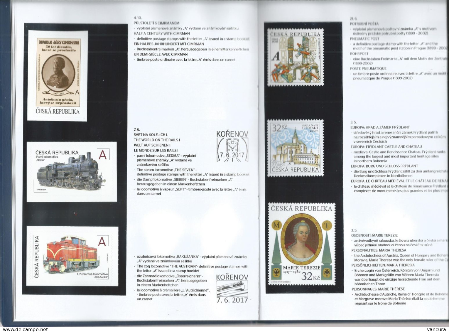 Czech Republic Year Book 2017 with the blackprint