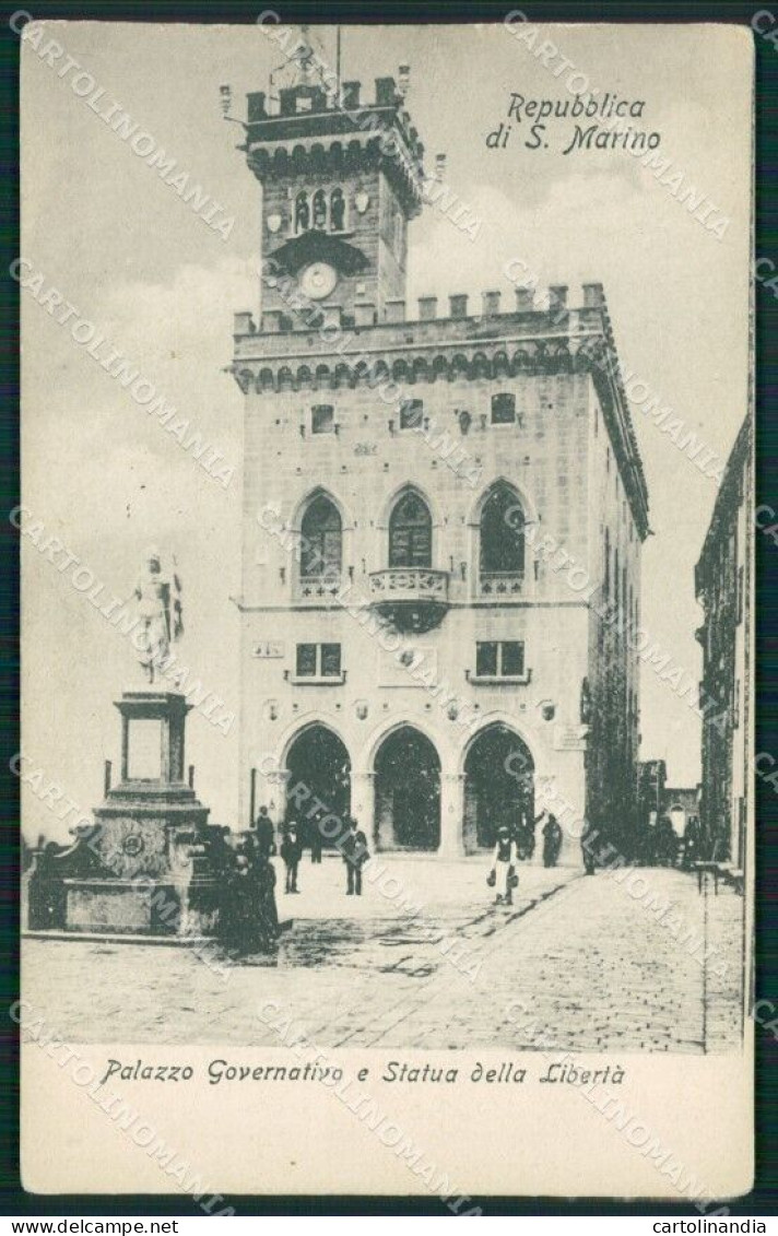 San Marino Palazzo Governativo Cartolina MQ5595 - Saint-Marin