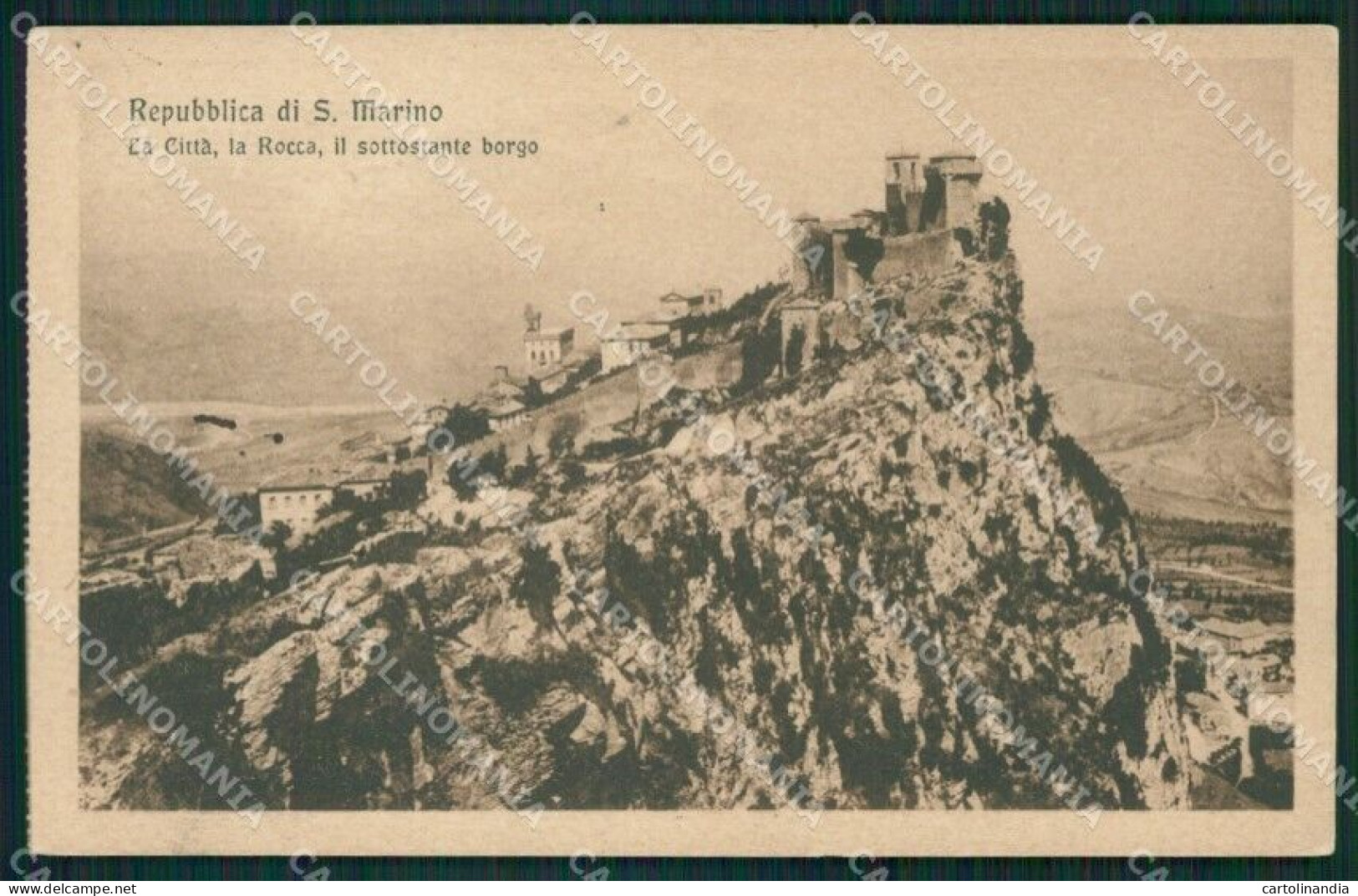 San Marino Cartolina MQ5405 - Saint-Marin