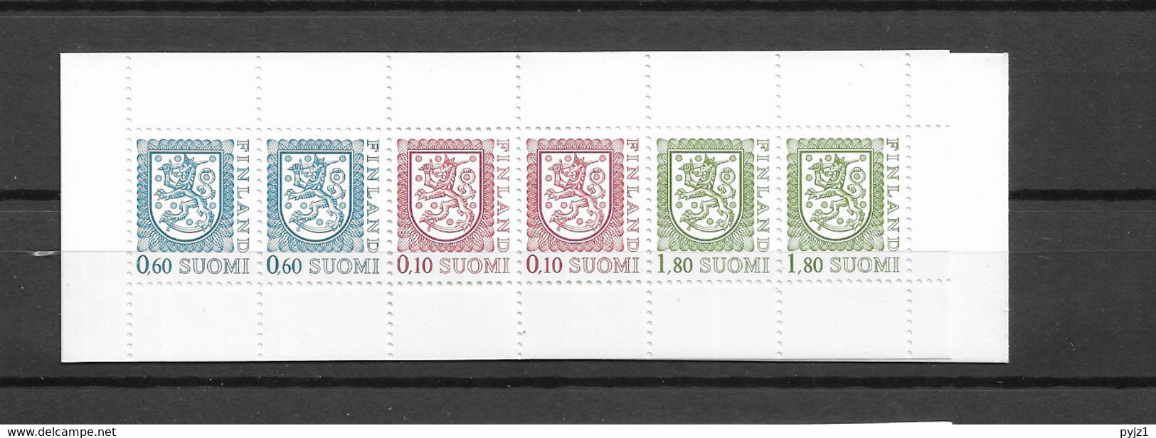 1988 MNH  Booklet, Finland MH 22X, Postfris** - Booklets