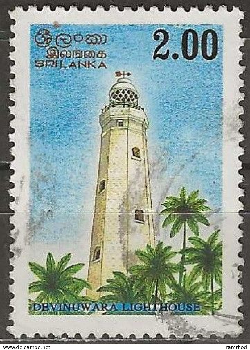 SRI LANKA 1996 Lighthouses - 2r. - Devinuwara FU - Sri Lanka (Ceylon) (1948-...)