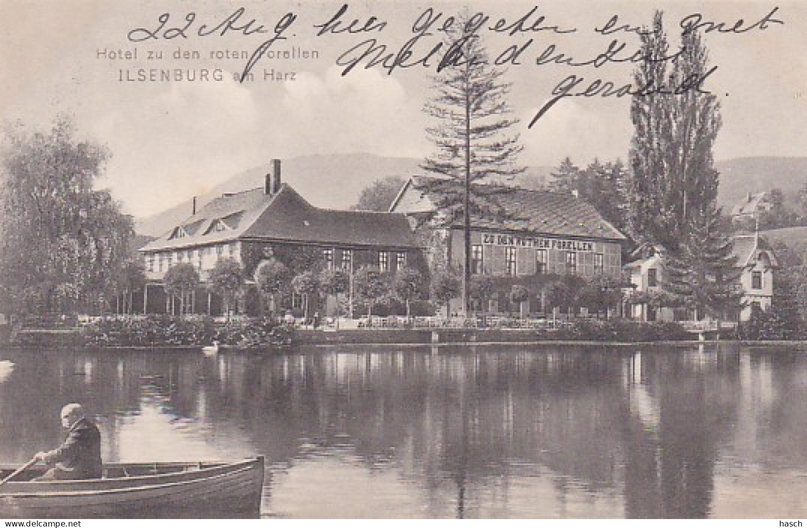 2525	115	Ilsenburg A Harz, Hotel Zu Den Roten Forellen.  - Ilsenburg