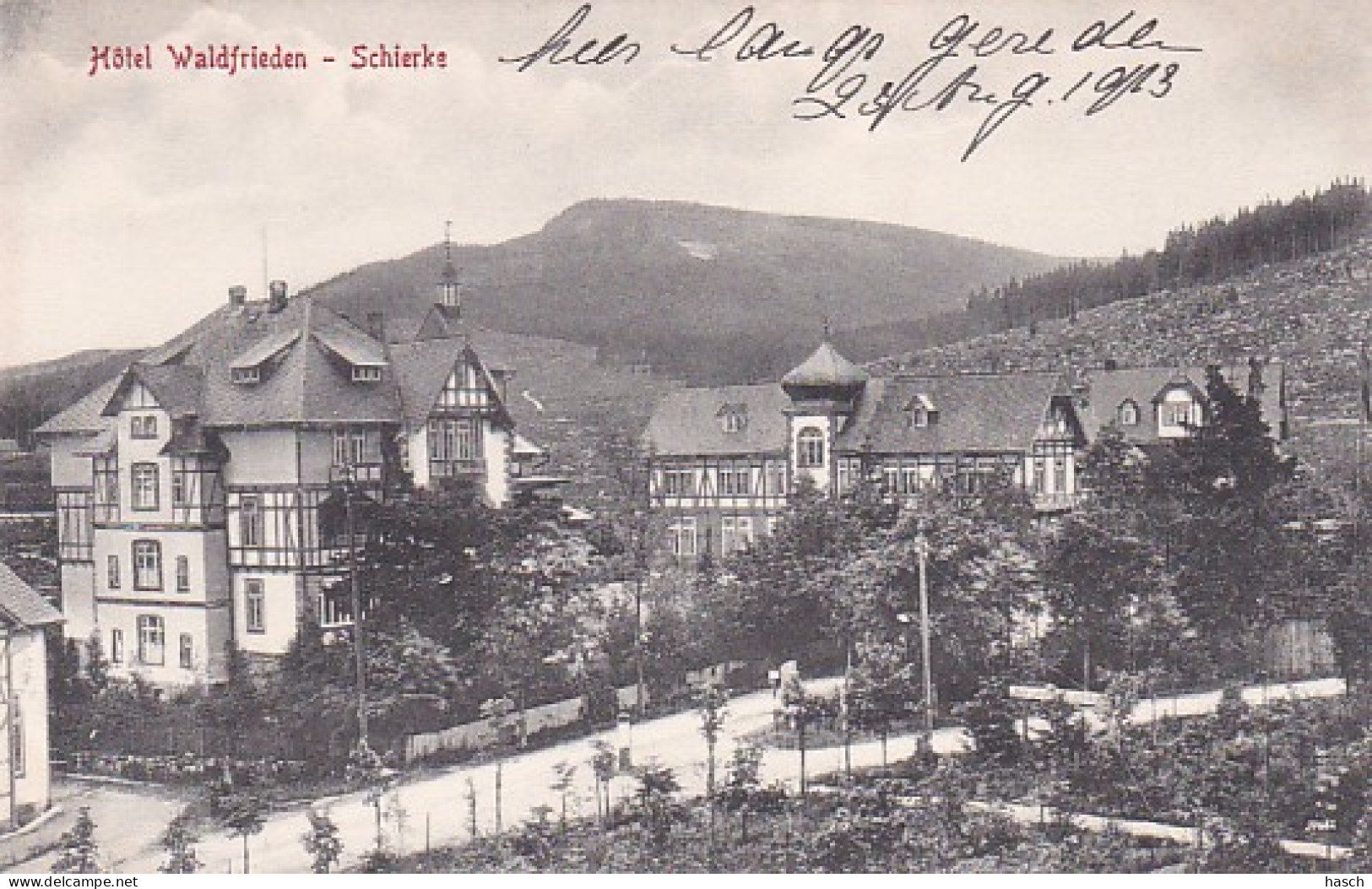 2525	203	Schierke, Hotel Waldfrieden. - Schierke