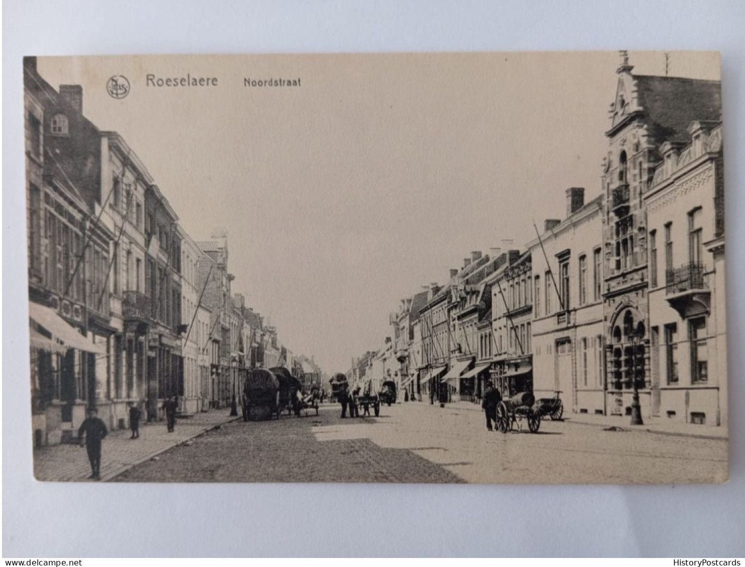 Roeselaere, Röselare, Noordstraat, 1910 - Roeselare