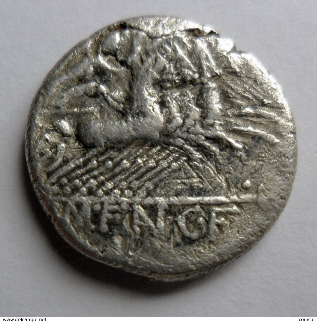 ROMA - Fam. FANNIA - 137/134 AC. - Republiek (280 BC Tot 27 BC)