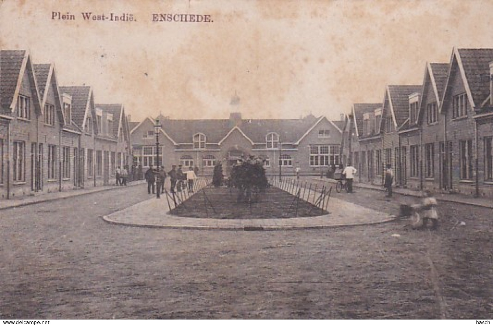 25223Enschede, Plein West-Indië.-1916 - Enschede