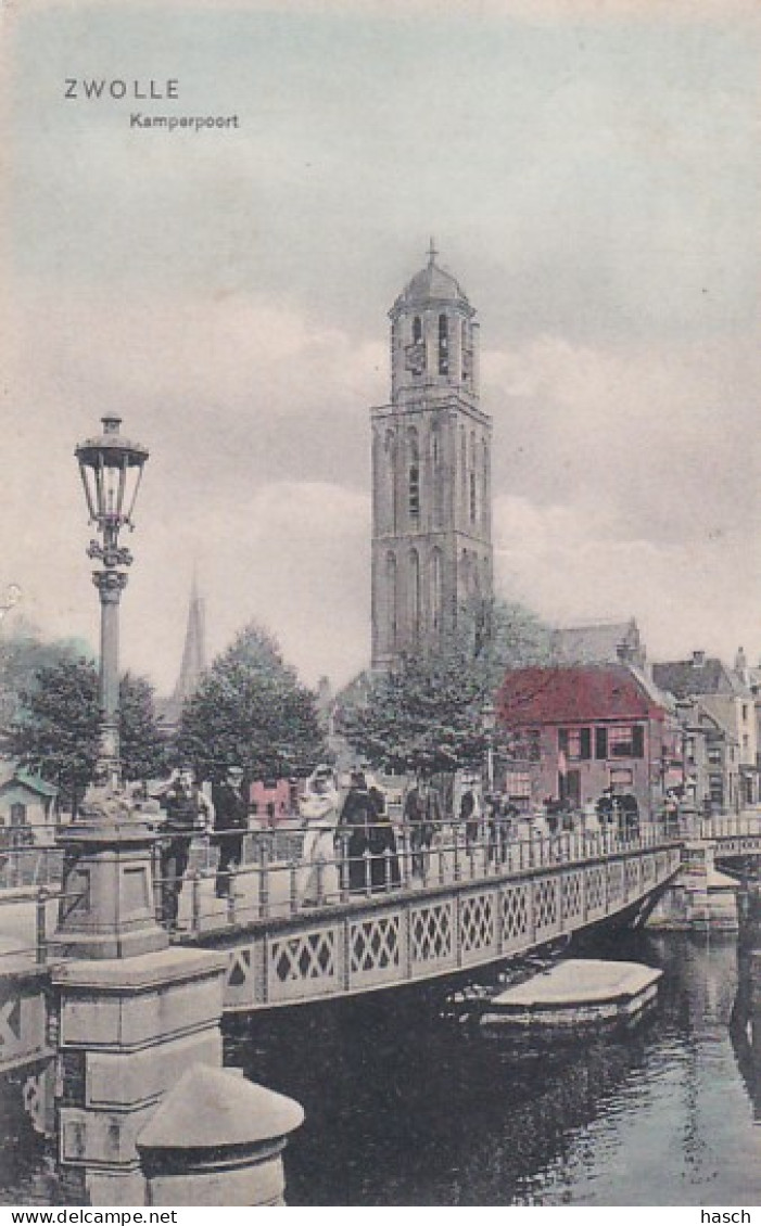 252237Zwolle, Kamperpoort.(zie Linkerkant In Het Midden) - Zwolle