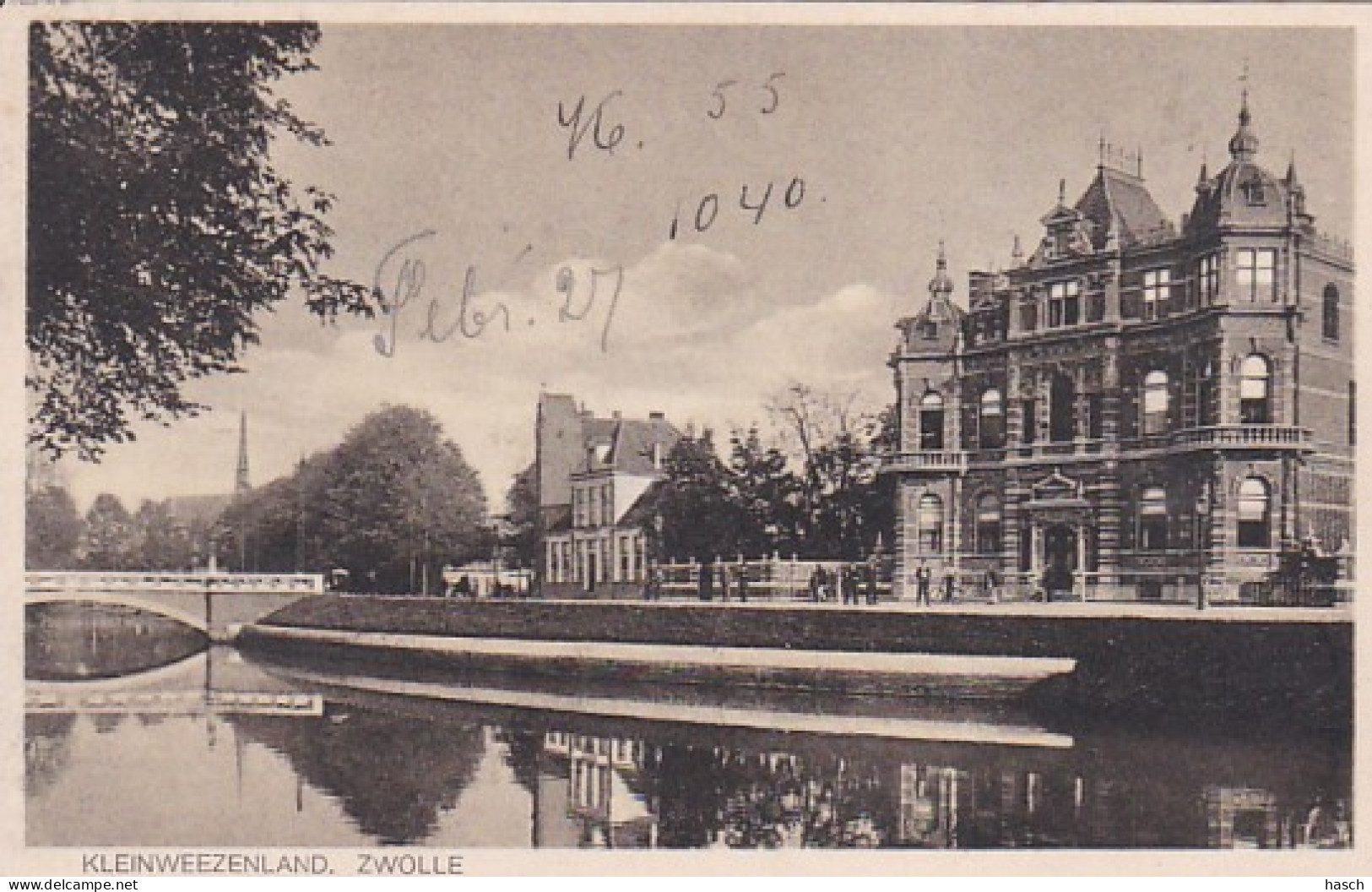 252252Zwolle, Kleinweezenland (zie Achterkant) - Zwolle