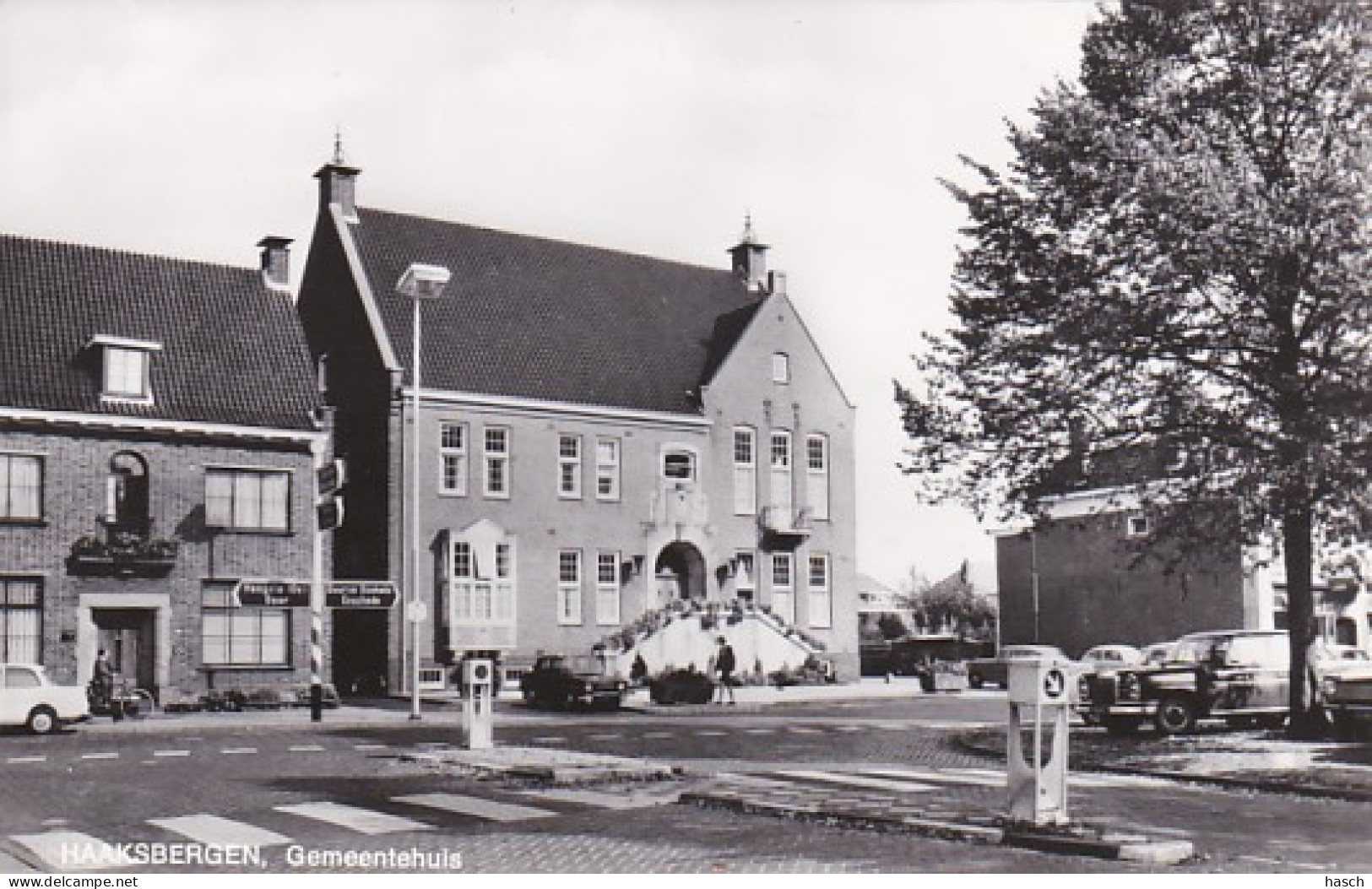 252254Haaksbergen, Gemeentehuis.(FOTO KAART) - Haaksbergen