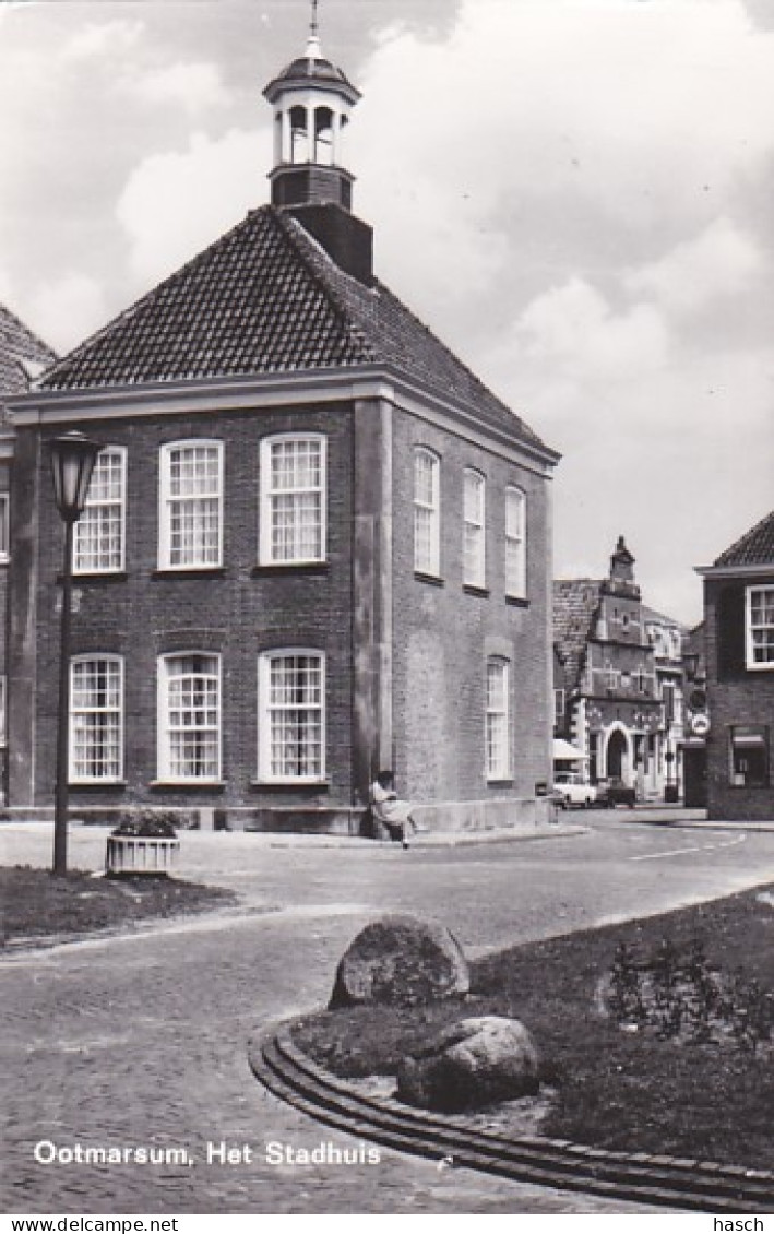 252267Ootmarsum, Stadhuis. (FOTO KAART) - Ootmarsum