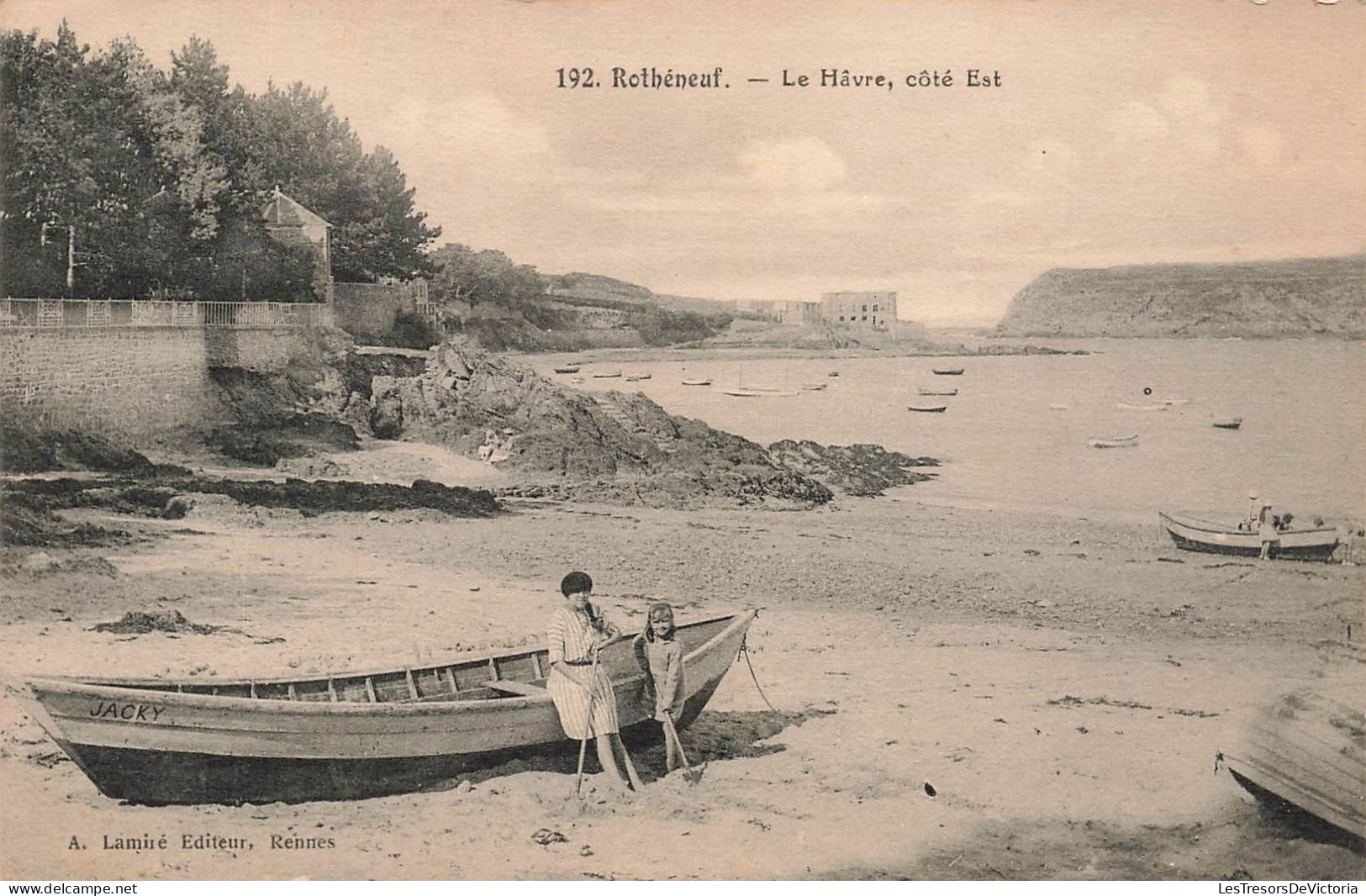 FRANCE - Rothéneuf - Vue Sur Le Havre - Côté Est - Des Bateau - Carte Postale Ancienne - Rotheneuf