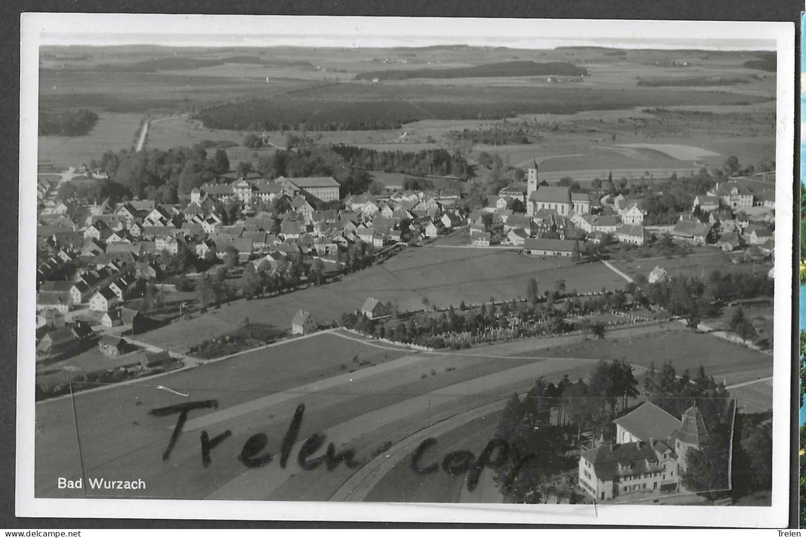 Allemagne, Bad Wurzach, 1951,  Gelaufen, Circulé - Bad Wurzach