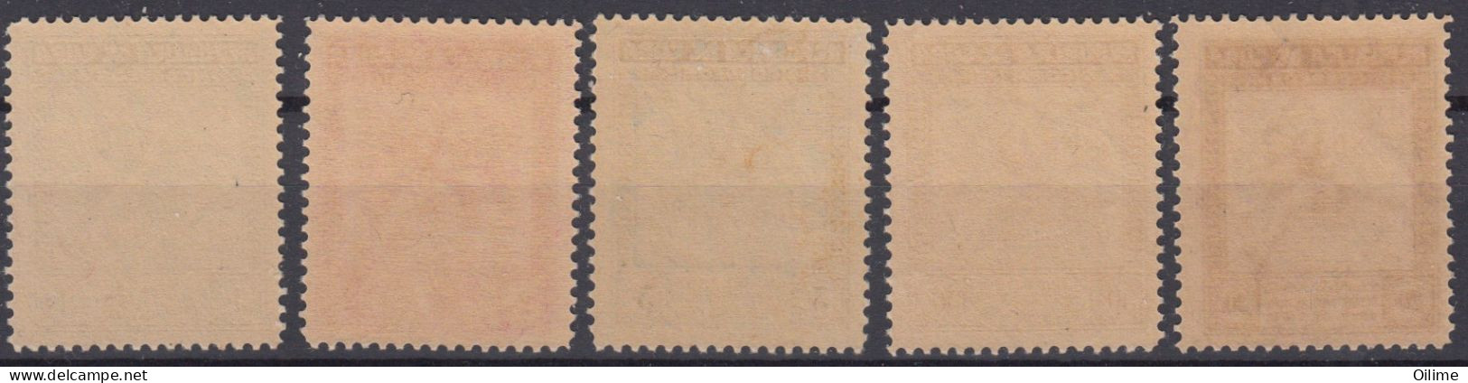 CUBA 1930. II JUEGOS DEPORTIVOS CENTROAMERICANOS. MNH. EDIFIL 239/43 - Unused Stamps