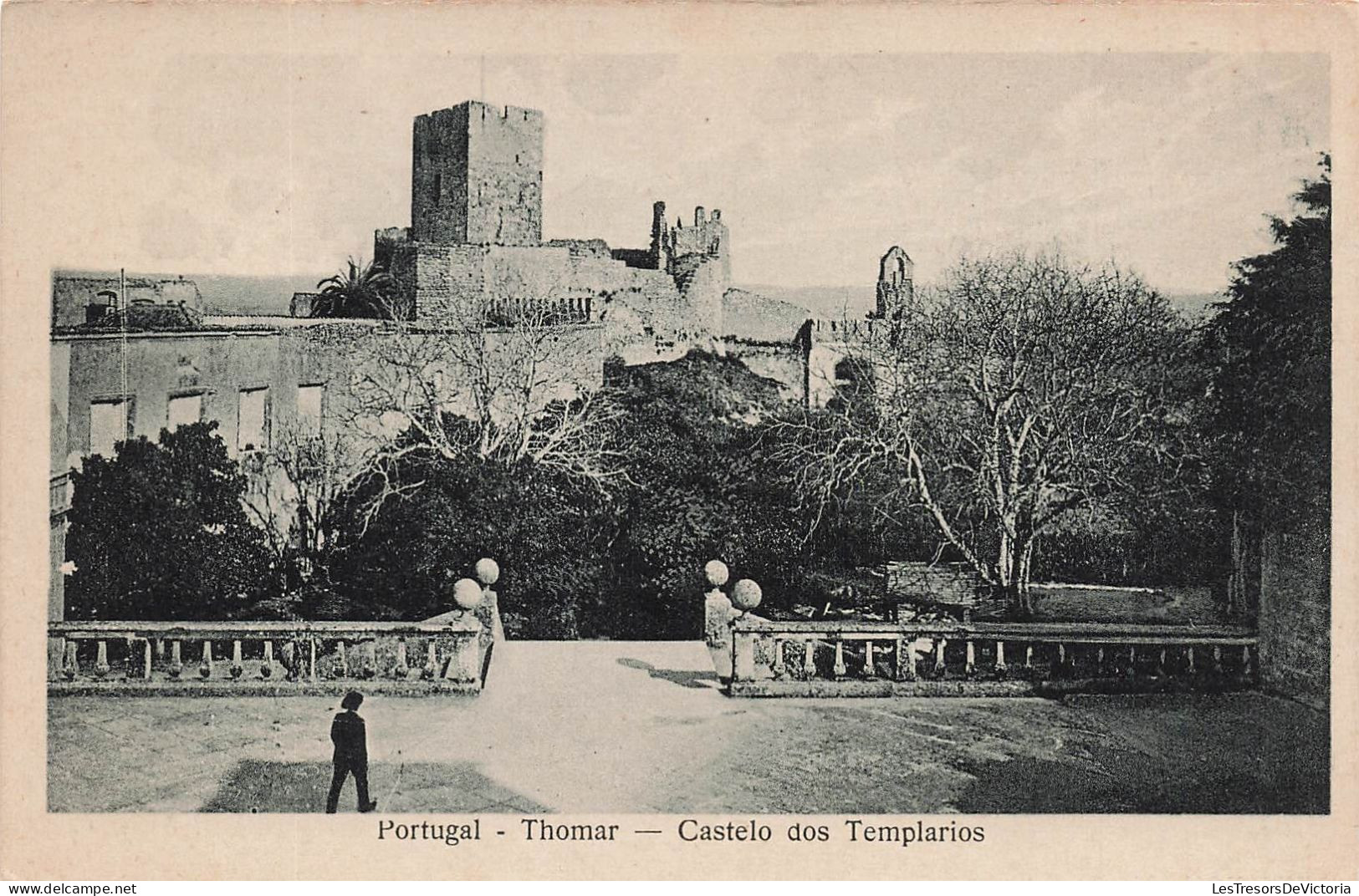 PORTUGAL - Thomar - Castelos Dos Templarios -  Carte Postale Ancienne - Santarem