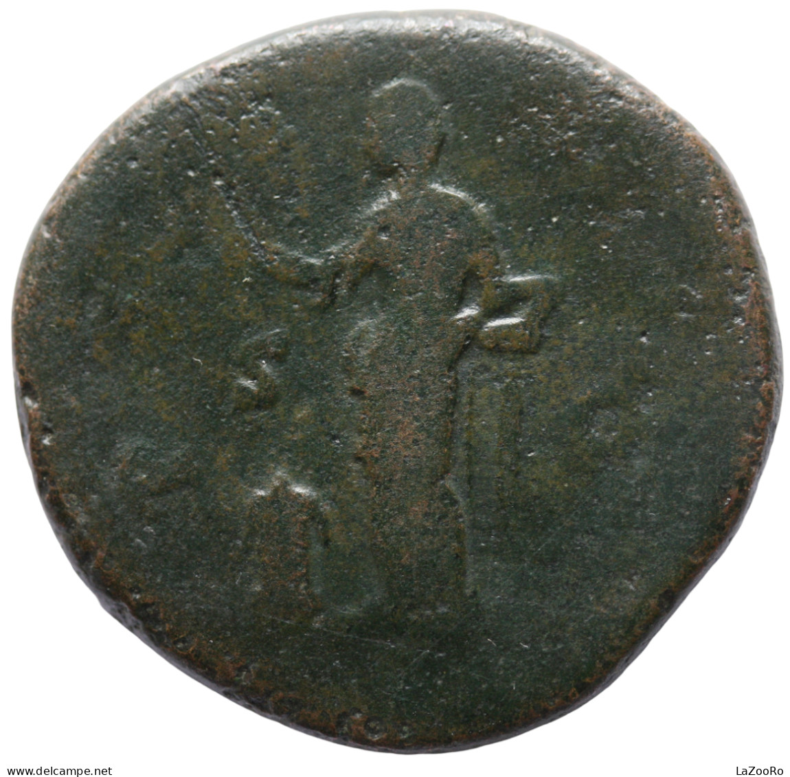 LaZooRo: Roman Empire - AE Sestertius Of Lucilla (164–169 AD), Pietas - La Dinastía Antonina (96 / 192)