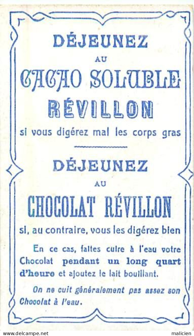 Chromos.-ref-chB898- Chocolat Revillon / Tom Tit - Le Lavage De L Or - - Revillon