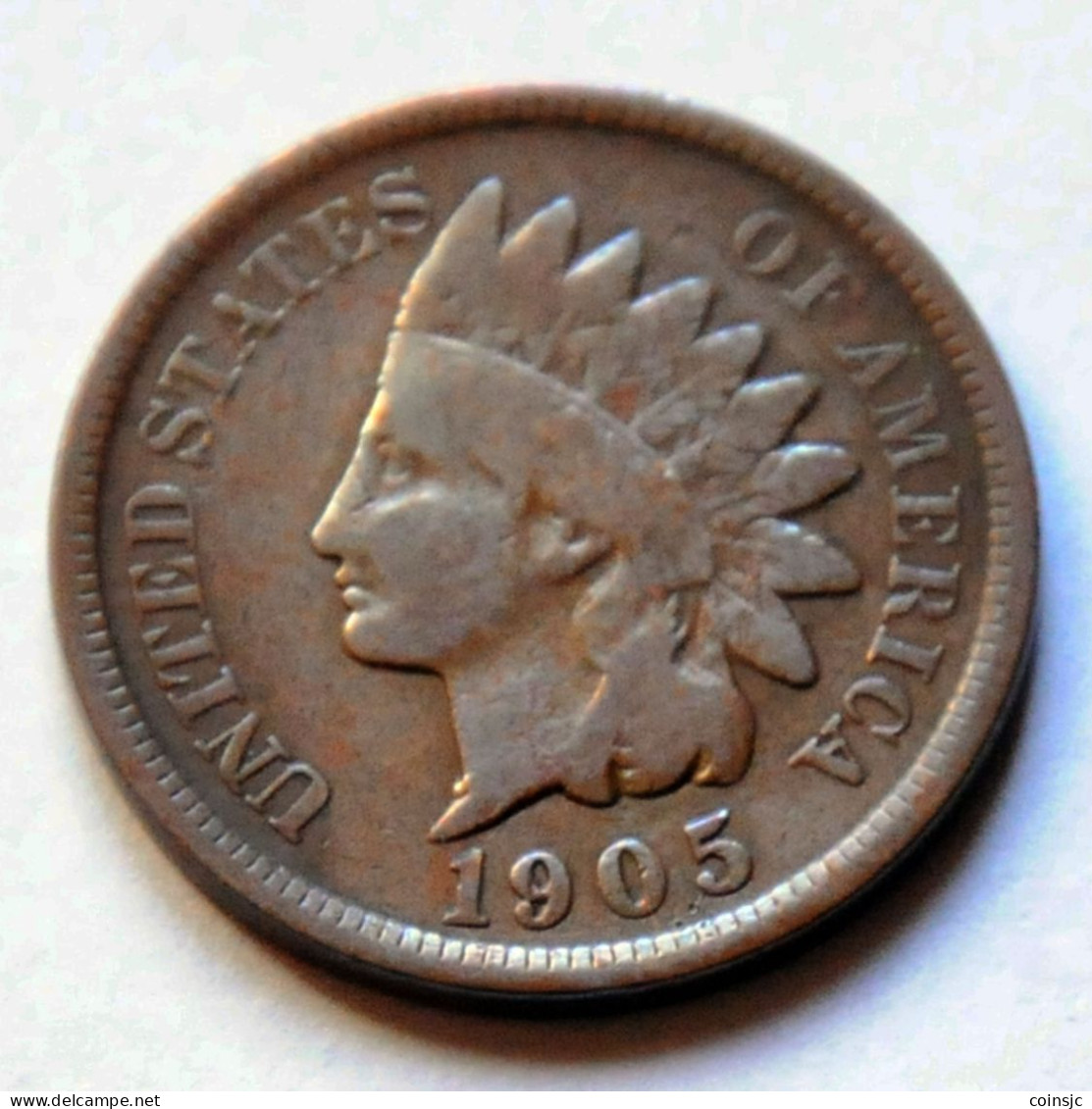 US - 1 CENT - 1905 - Half Cents