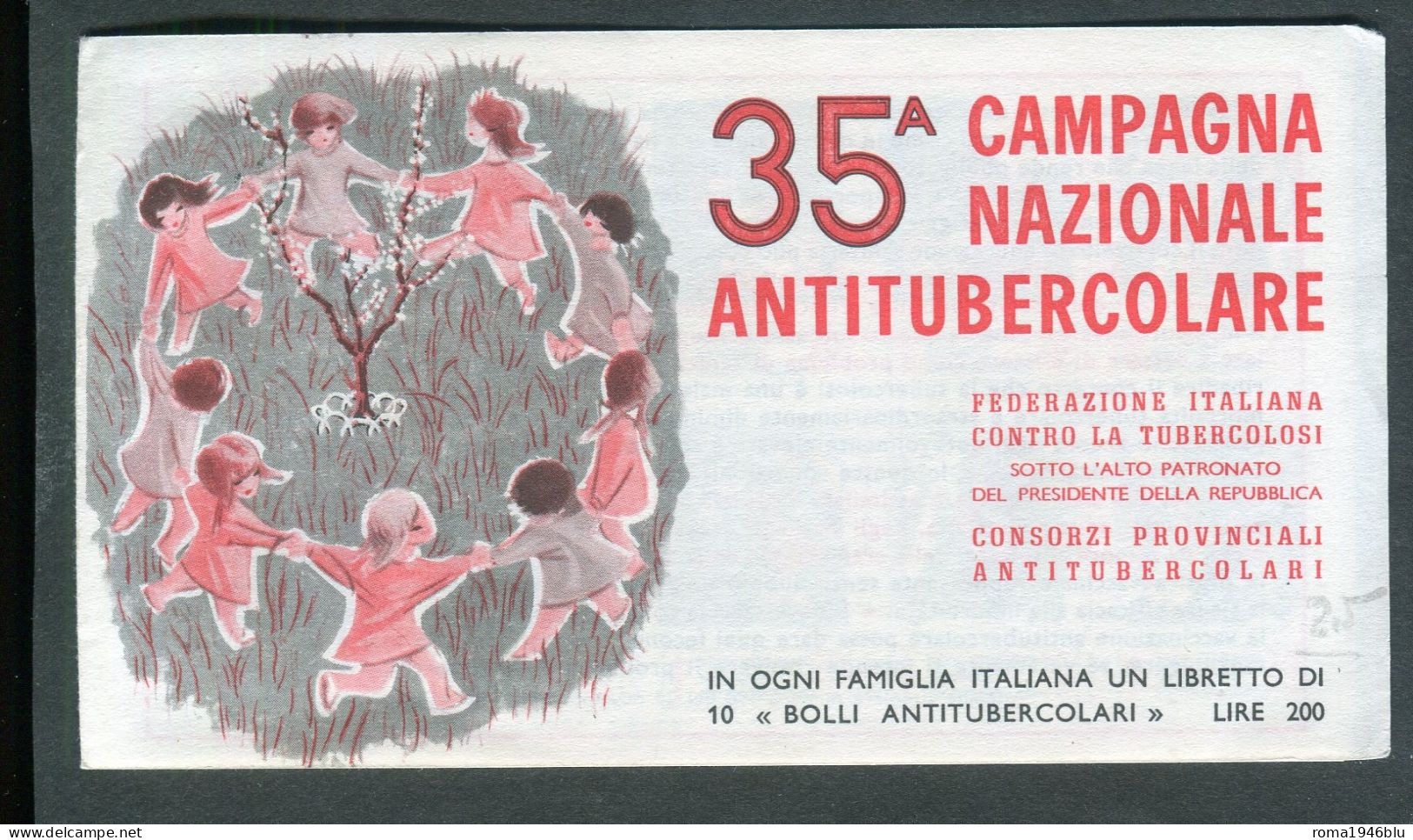 1971 CAMPAGNA NAZIONALE ANTITUBERCOLARE LIBRETTO - Erinnophilie